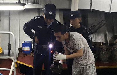 南京警方破獲一起船舶向長江偷排油污水案件