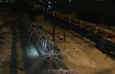 夜間出擊！增城多部門聯合執法查獲兩艘非法洗