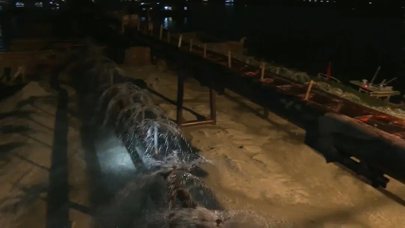夜間出擊!增城多部門聯合執法查獲兩艘非法洗